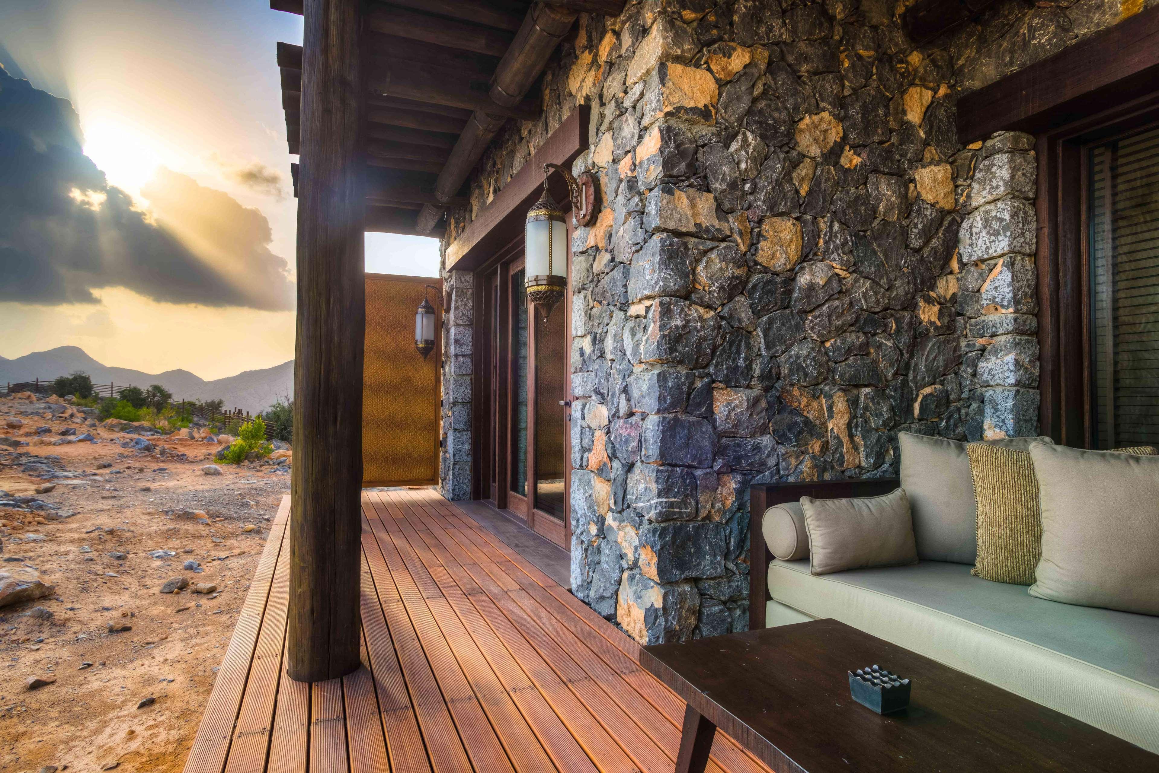 Alila Jabal Akhdar Hotel Al Khutaym Екстериор снимка The resort's architecture