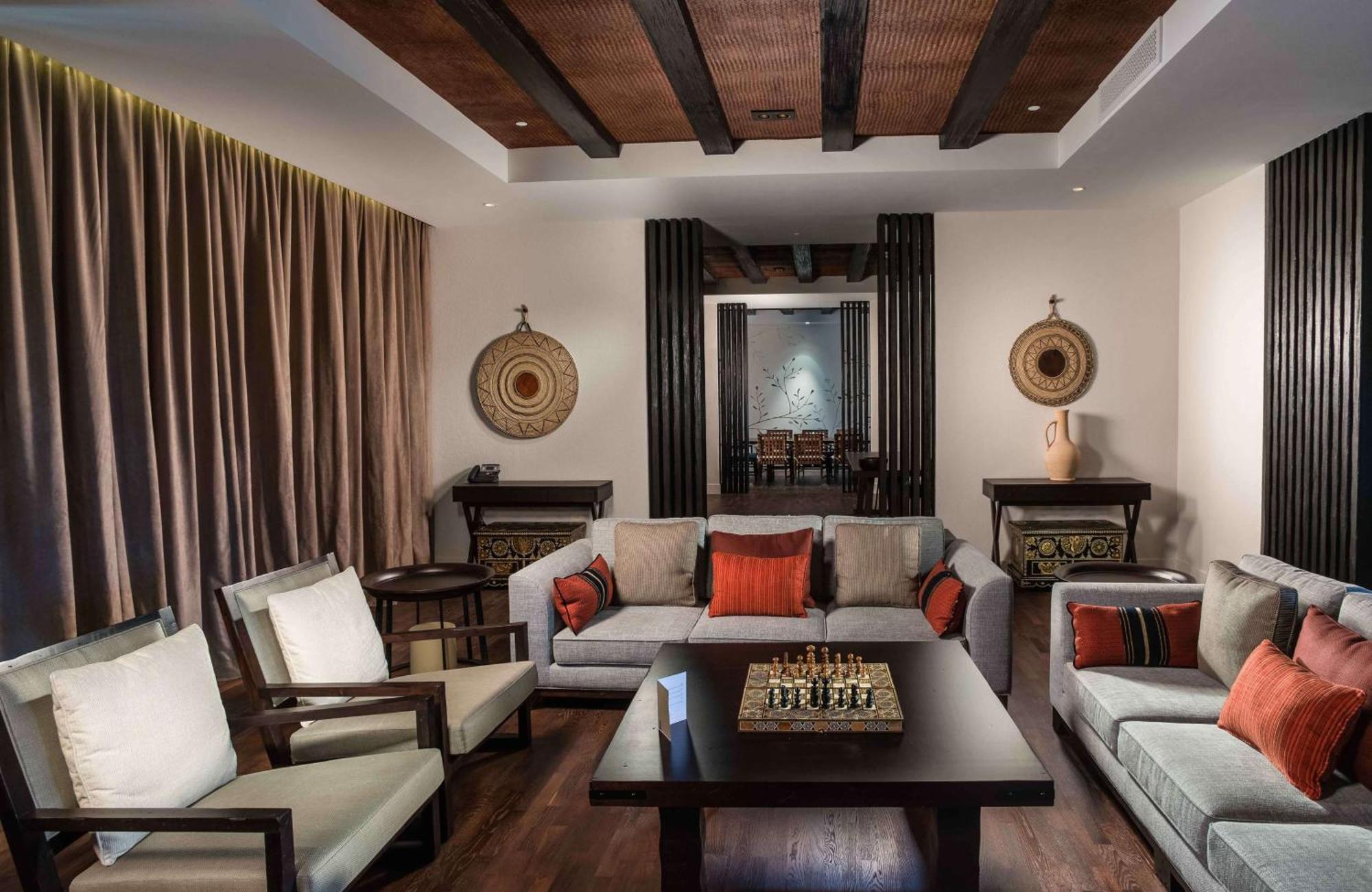 Alila Jabal Akhdar Hotel Al Khutaym Екстериор снимка The interior of the lounge